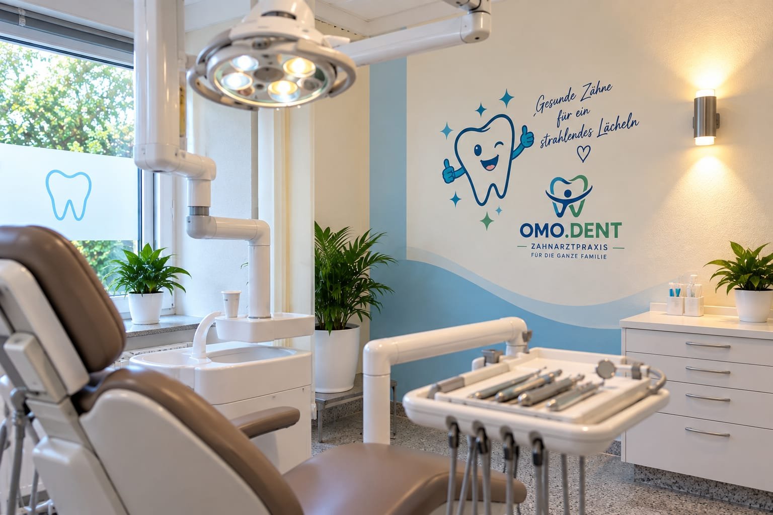 OMO.DENT — Familie beim Zahnarzt